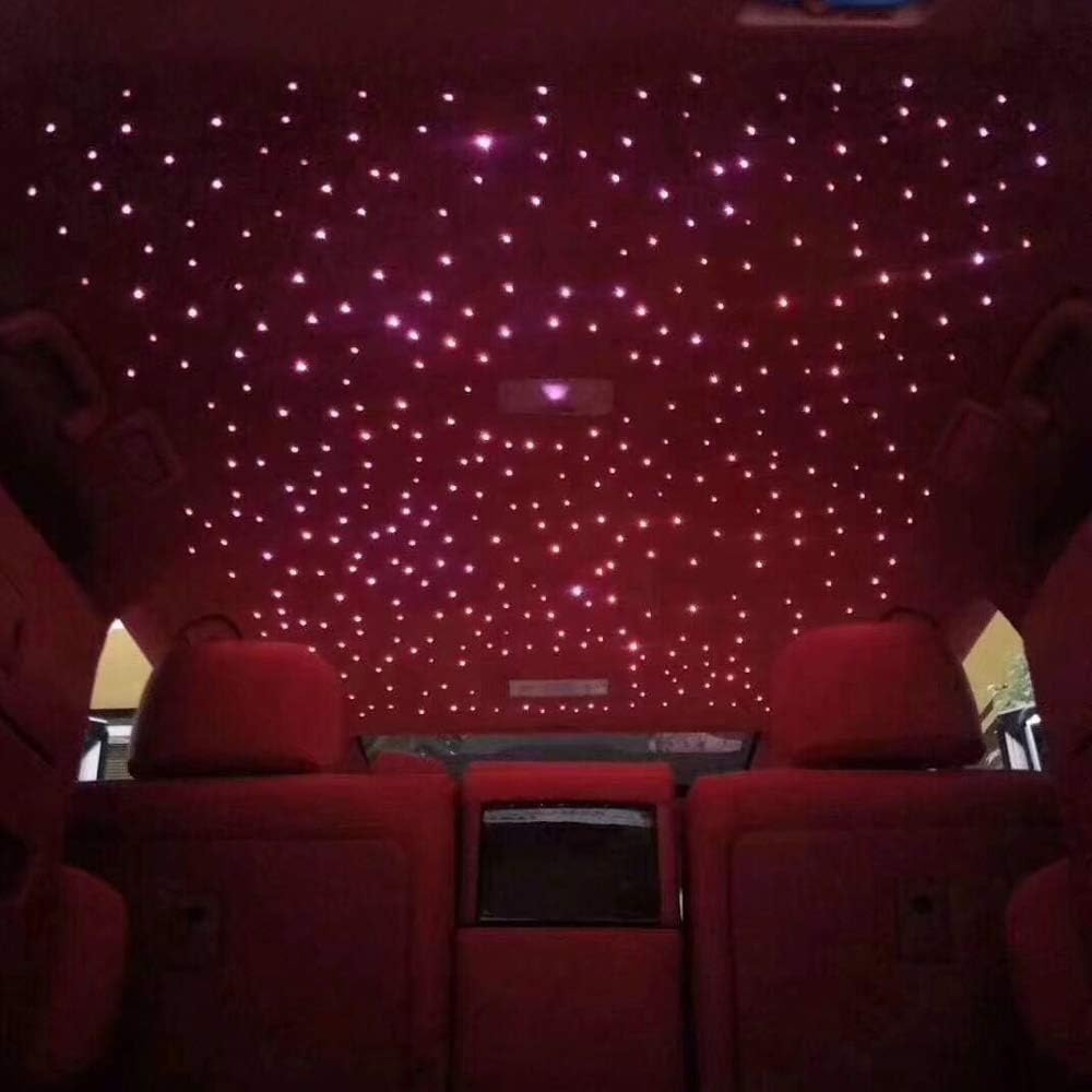 16W RGBW Fiber Optic Star Ceiling Light Kit with 400pcs 0.75mm 6.5ft Fiber Cable D10852