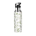Insulated Thermos Kids Stainless Steel Bottle with Straw Lid Flask 20 oz H6507