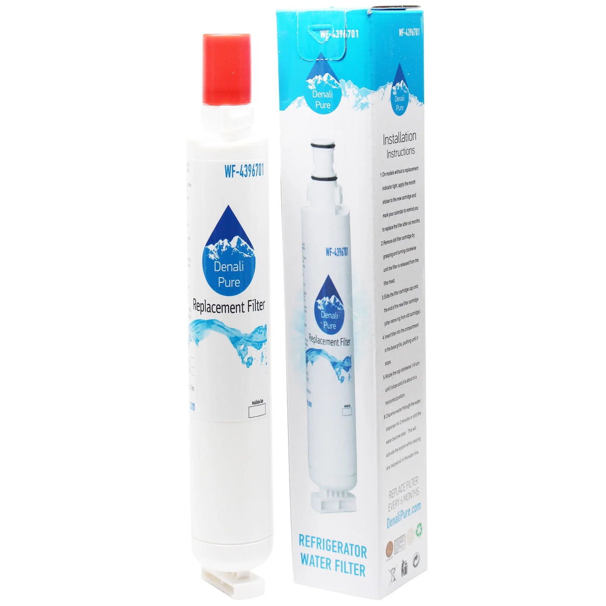 4-Pack Replacement Refrigerator Water Filter Cartridge H903197