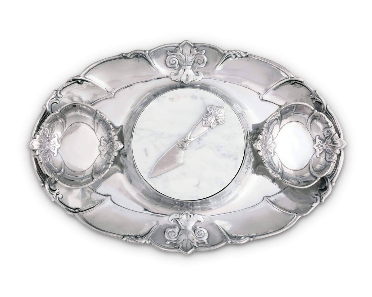 Fleur De Lis Tray M867