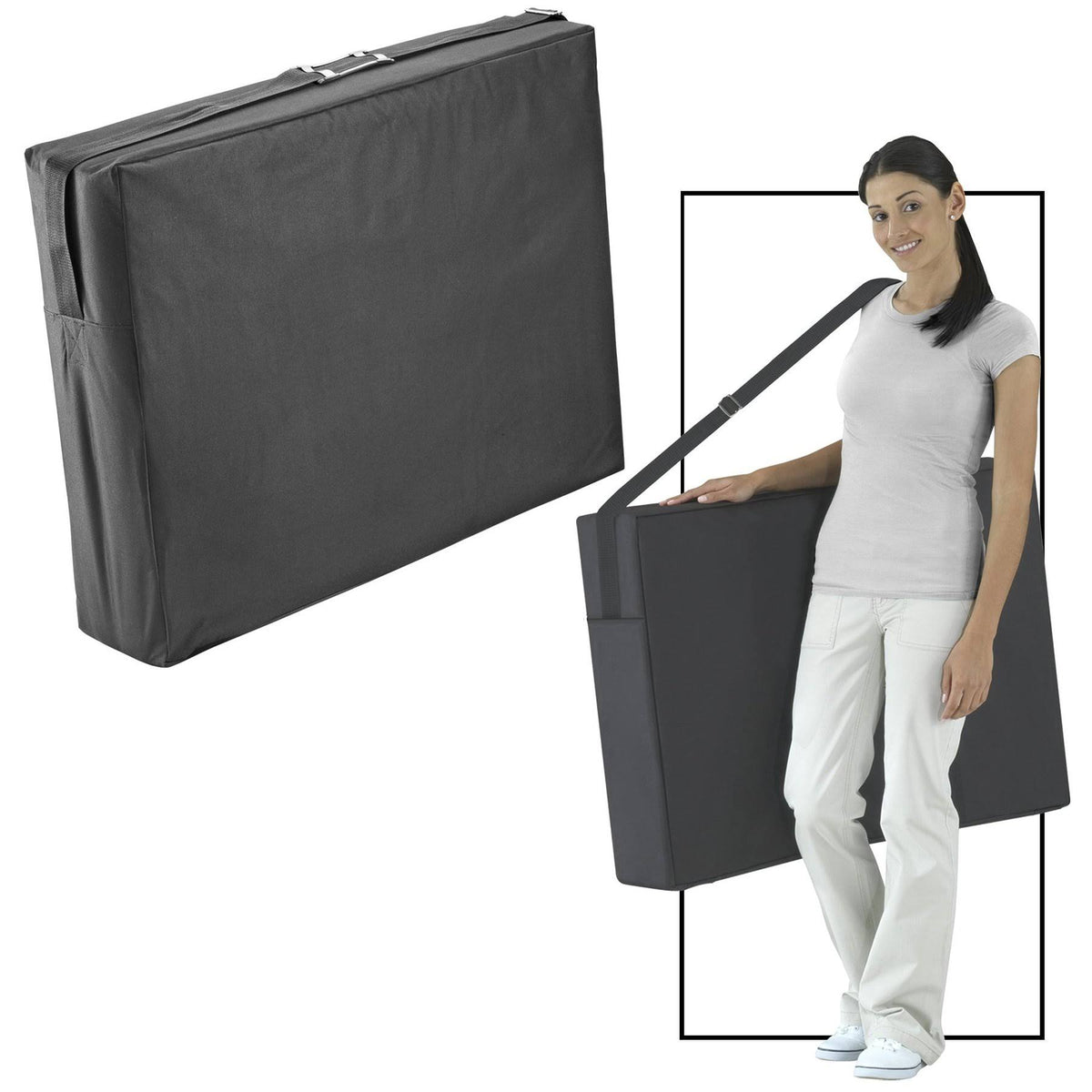 Black Lightweight Portable Table C538