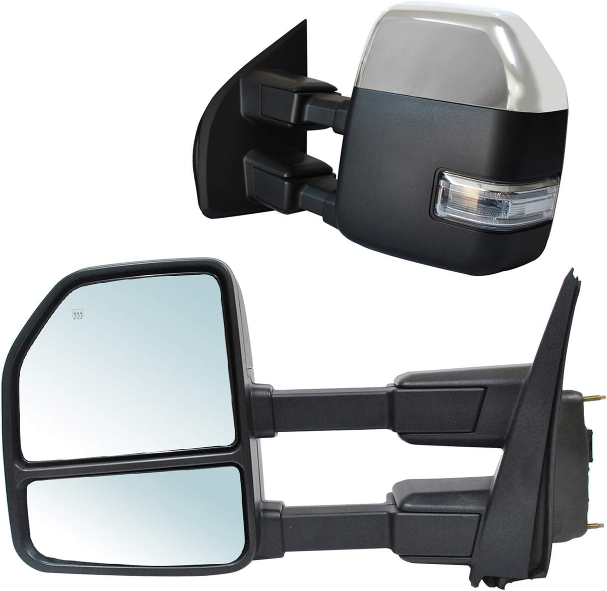 Black Power Heated Towing Mirror X92411