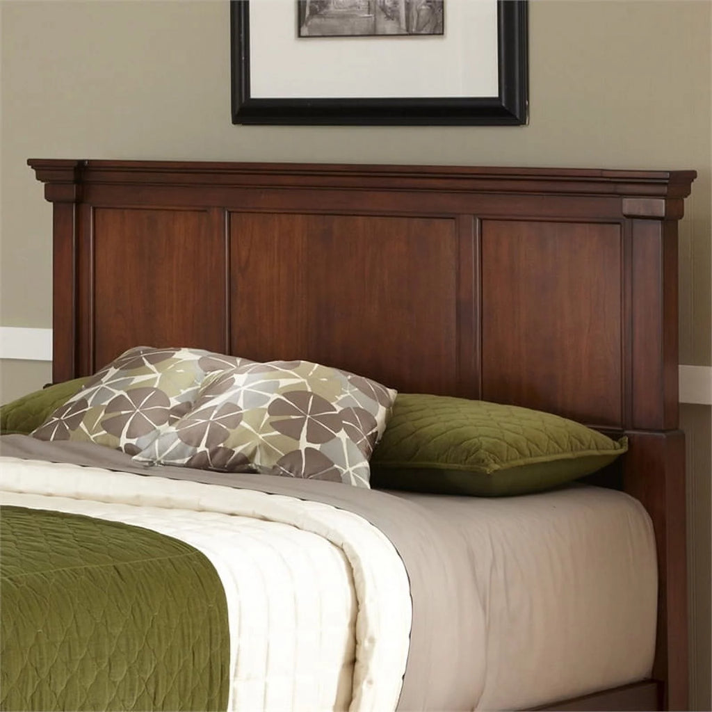 Brown Wood King Headboard S7181