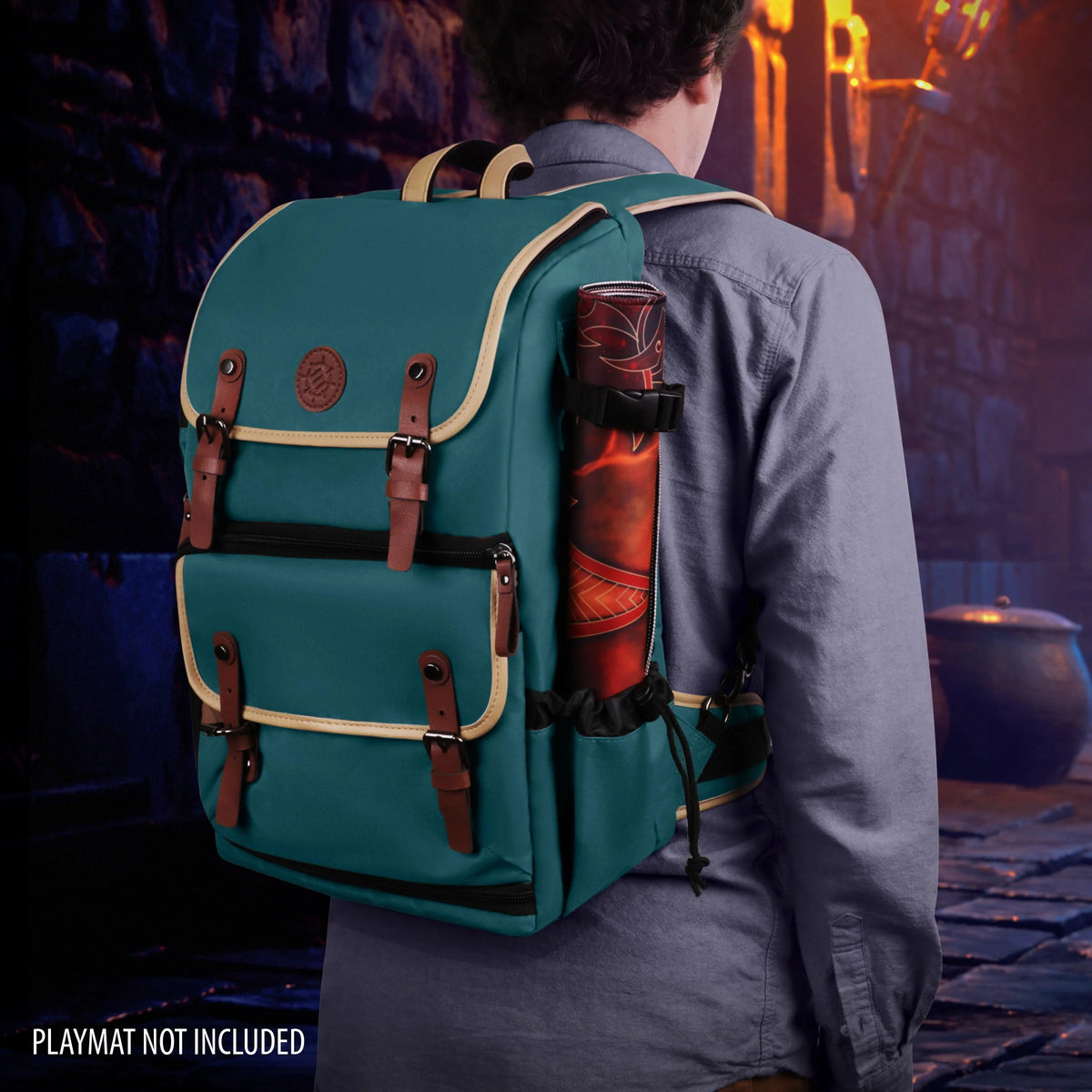 Full-Size Trading Card Storage Box Backpack B2569