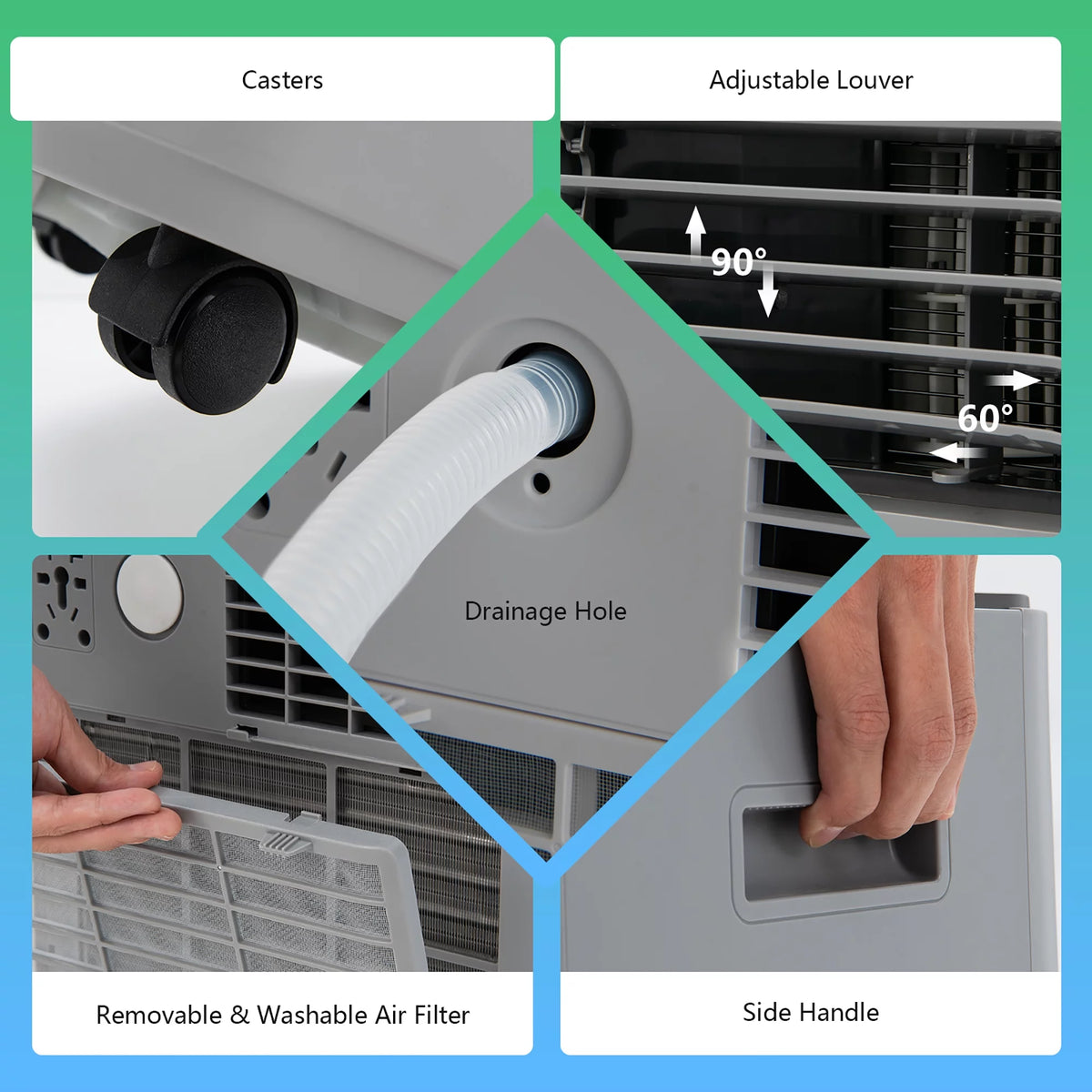 5300 BTU Portable Air Conditioner J307500