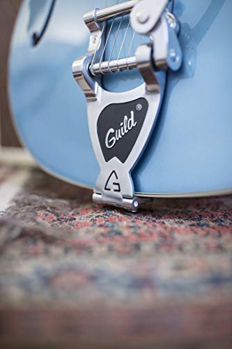 Pelham Blue Semi-Hollow Body Electric Guitar M6714