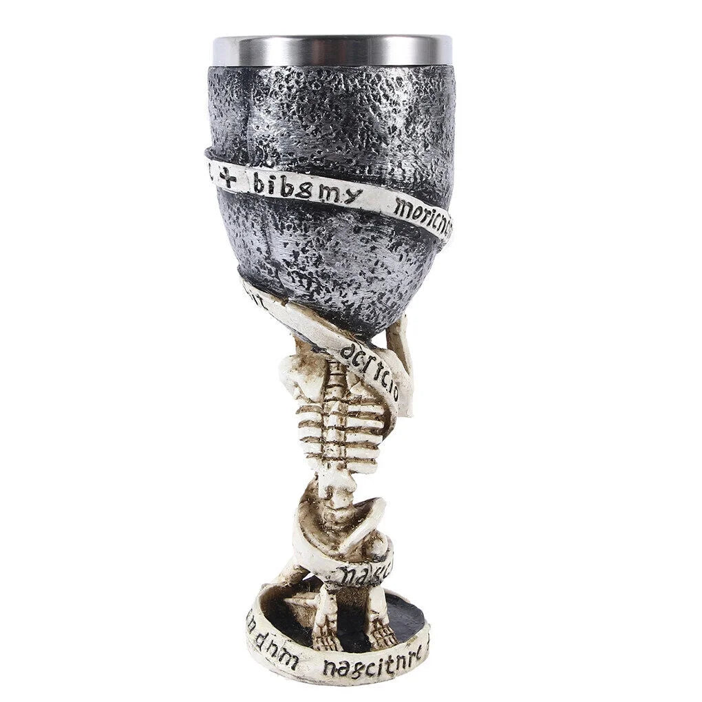 Stainless Steel Gothic Wine Cups Q25593