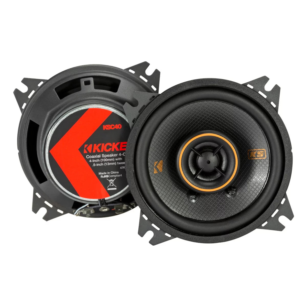 4" 2-Way Coaxial Speakers F7278