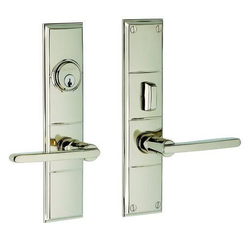 Satin Black Dummy Handleset Trim Set S7307