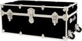 Large Armor Trunk with Removable Wheels 32x18x14 (Silver) W36543