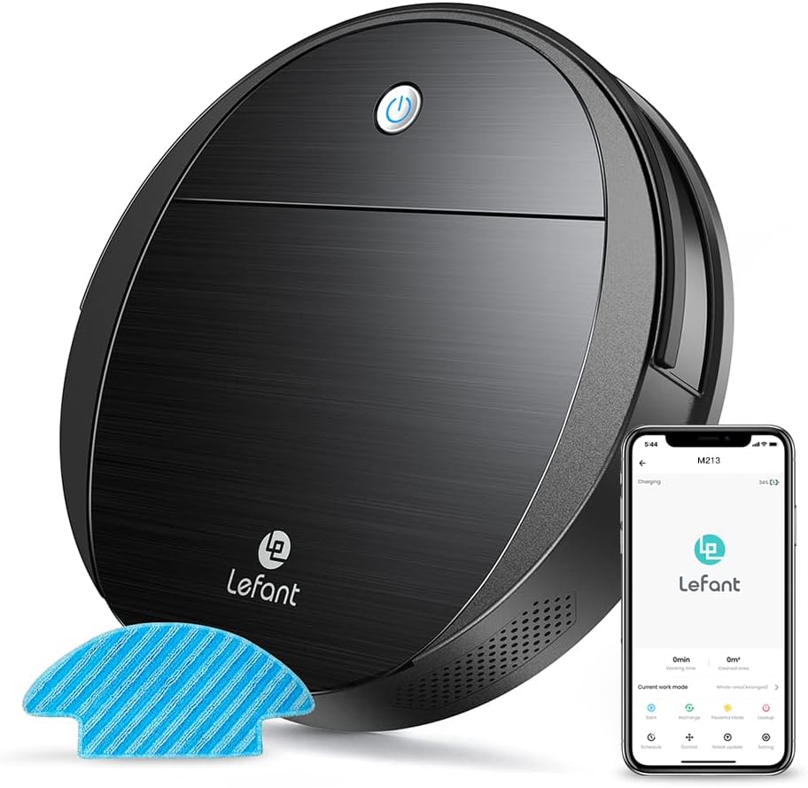 Robot Vacuum, 2200Pa Suction, Self-Charging, Tangle Free A595592