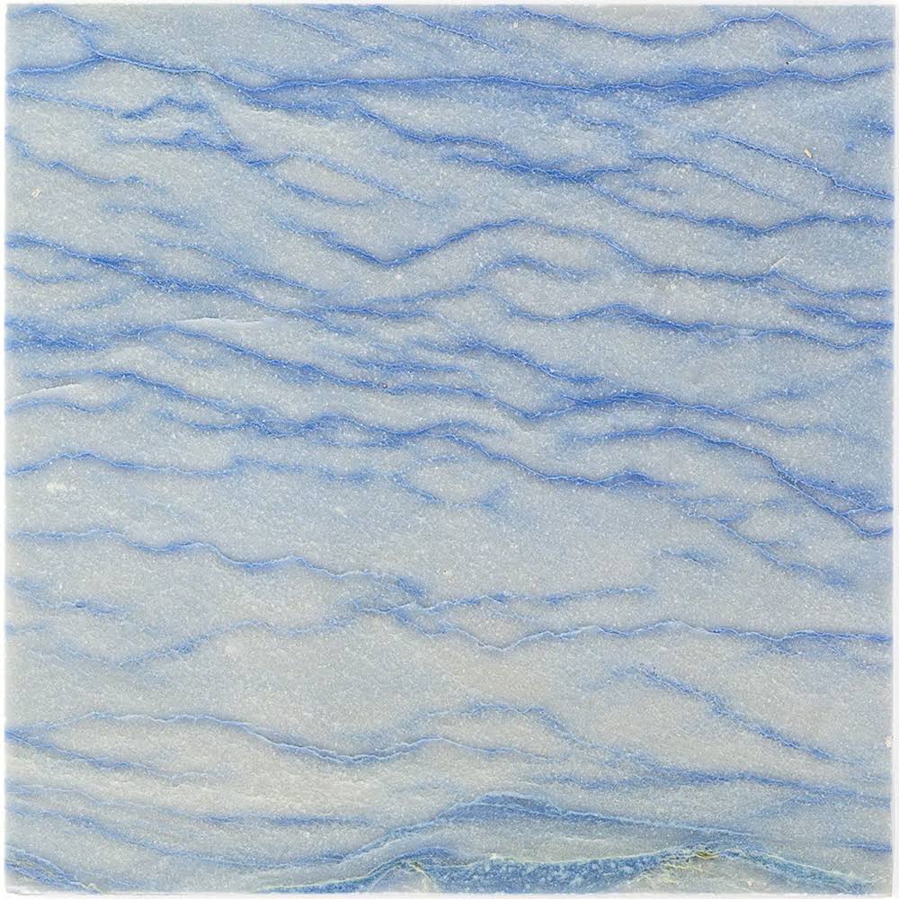 Blue 12x12 Polished Marble Mosaic Tile K179