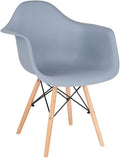 Black Molded Shell Dining Chair B460