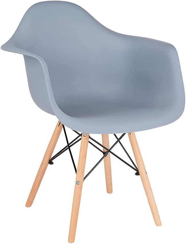 Black Molded Shell Dining Chair B460