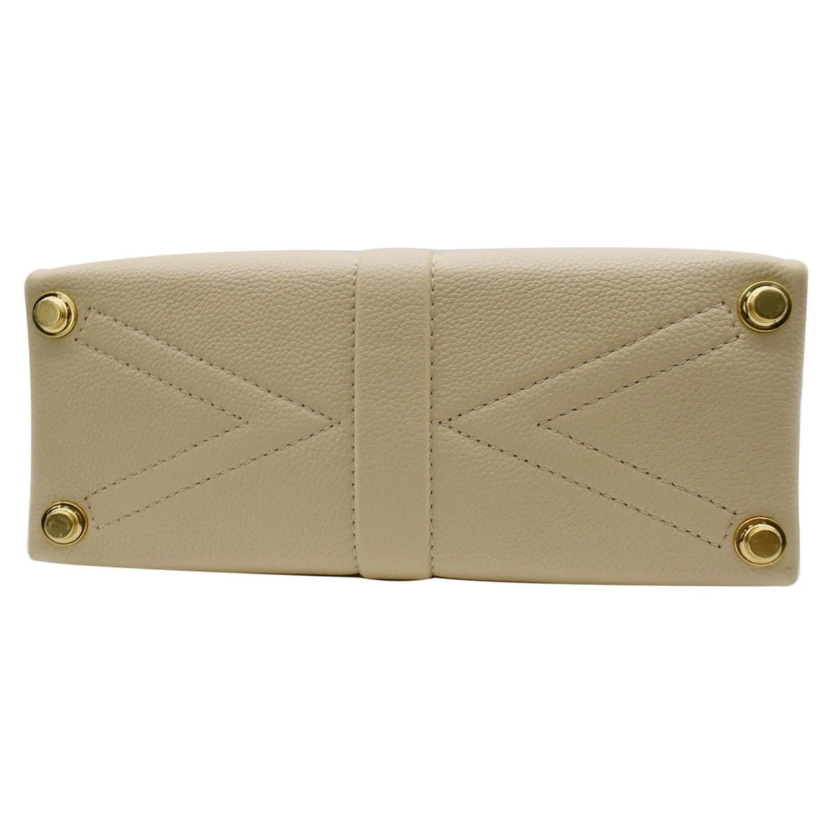 Pre-owned Grained Leather Top Handle Crossbody Bag M59705