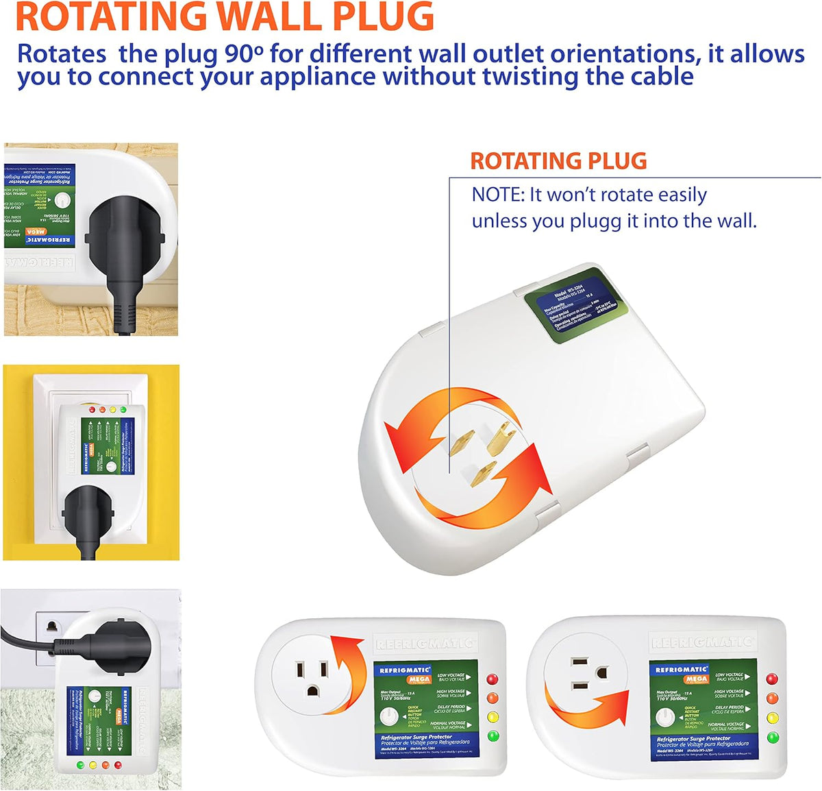 Electronic Voltage & Surge Protector F439