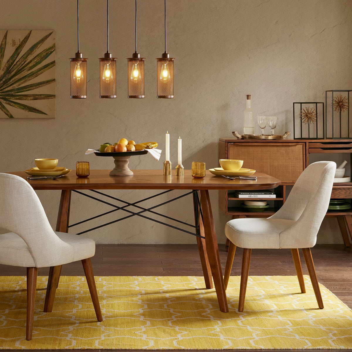 Cream Dining Side Chair (Set of 2) Y476