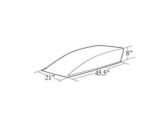 Smooth Top Cowl Scoop J790191