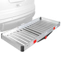 Metallic Aluminum Hitch Cargo Carrier R855
