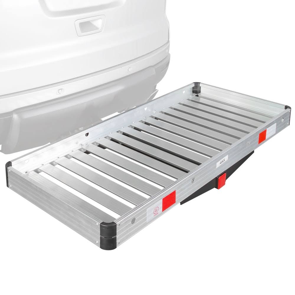 Metallic Aluminum Hitch Cargo Carrier R855
