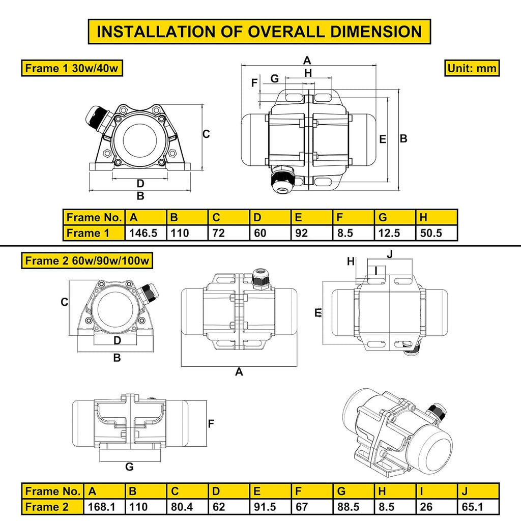 110V 90W Single Phase Concrete Vibrator C329