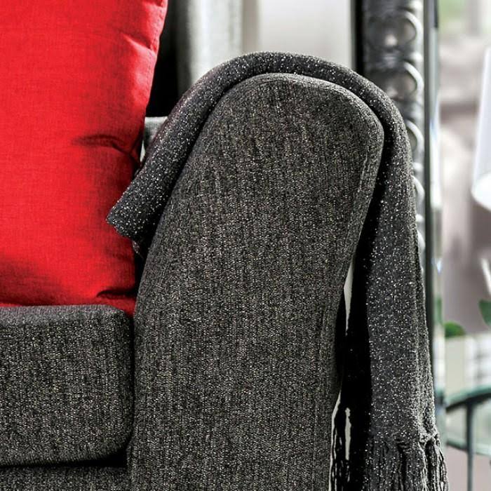 Gray Loveseat S11190