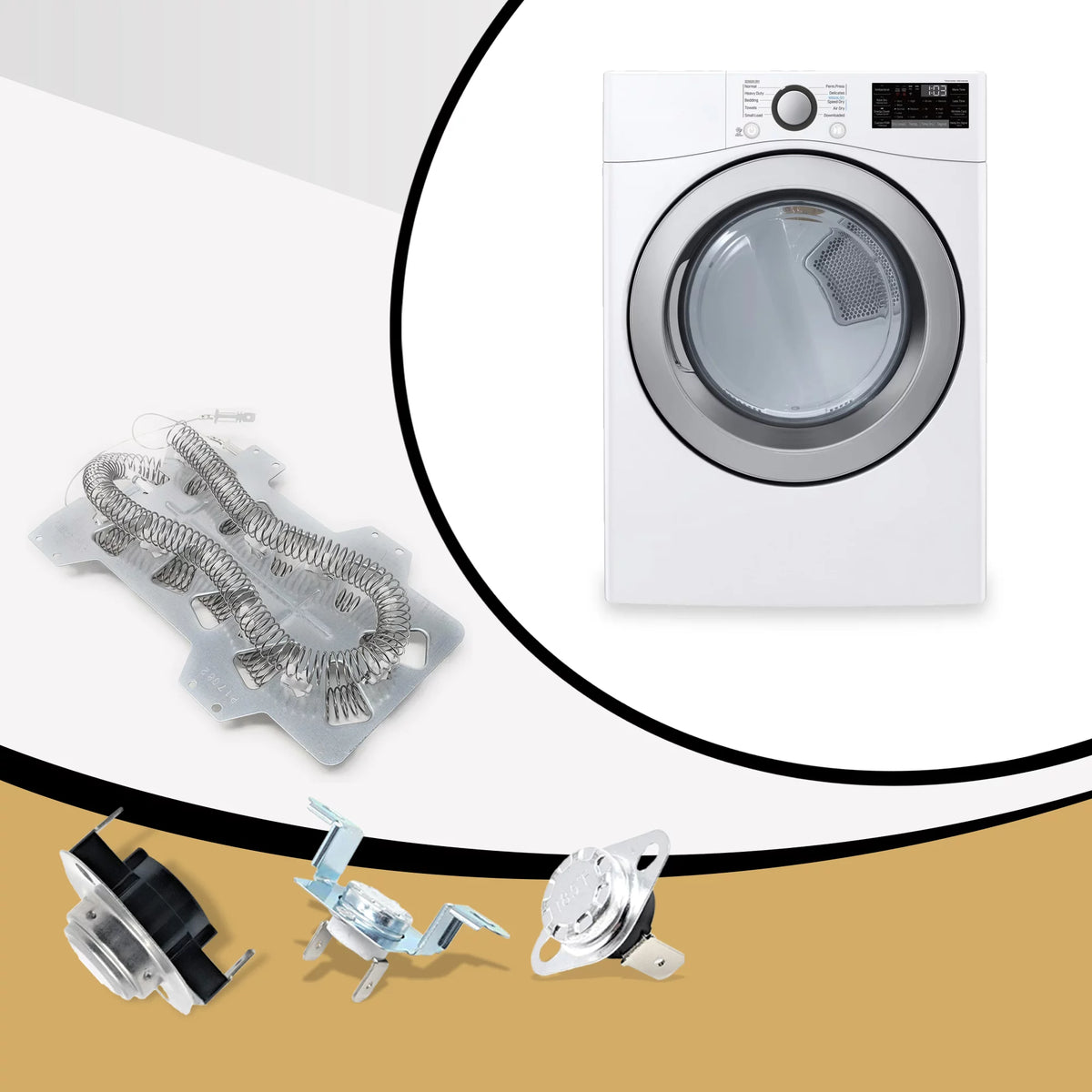 Dryer Heating Element Kit E906