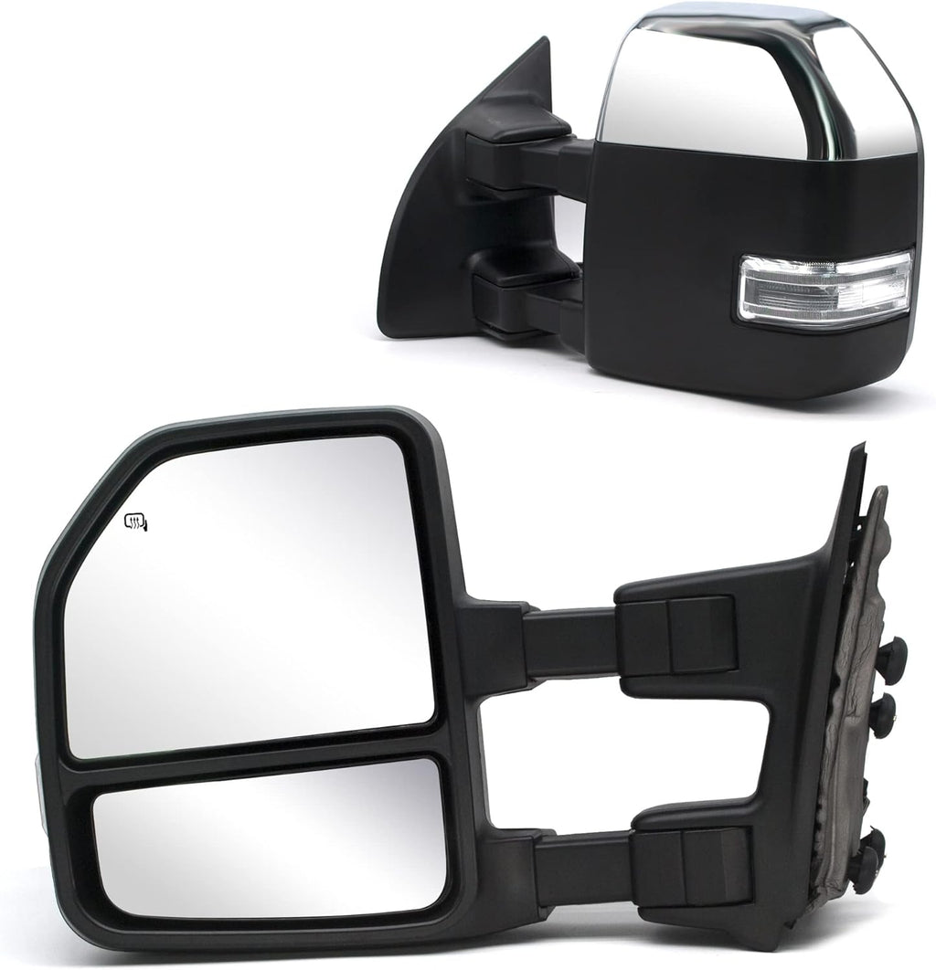 Black Power Heated Towing Mirror X92411