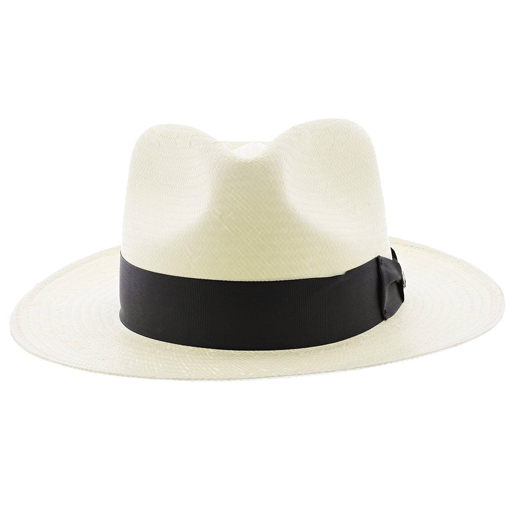 Shantung Straw Fedora Hat Q2514