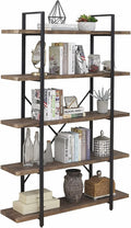 5-Shelf Wood Grain Bookshelf Z721