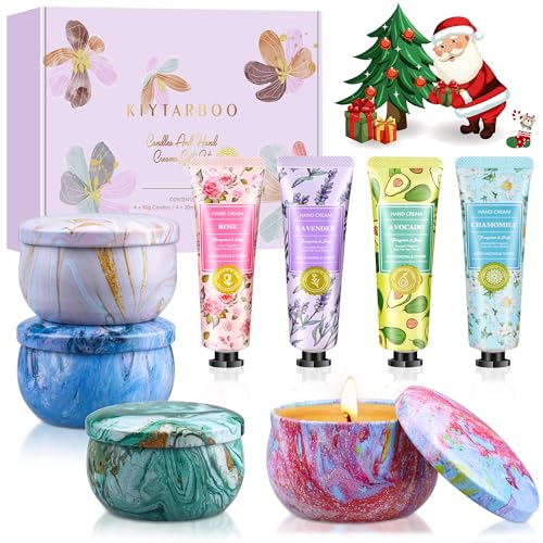 Candles & Hand Cream Lotion Gift Set I572777