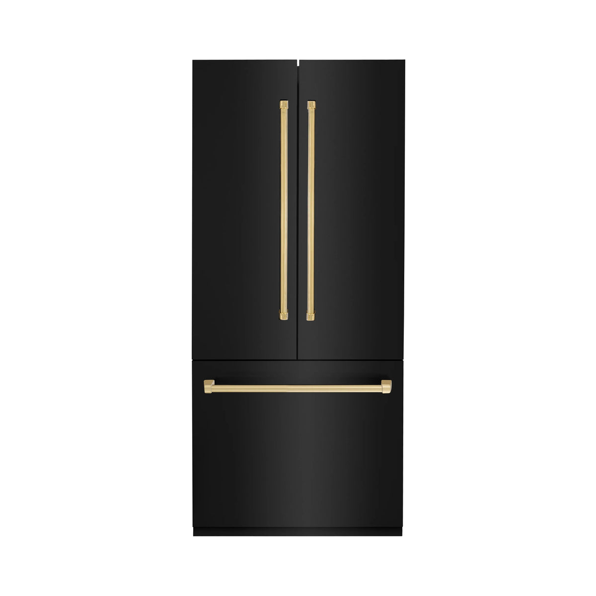 36 cu. ft. Black Stainless Steel Built-in Refrigerator with Water and Ice Dispenser E680