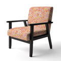 Upholstered Mid-Century Accent Chair P1404