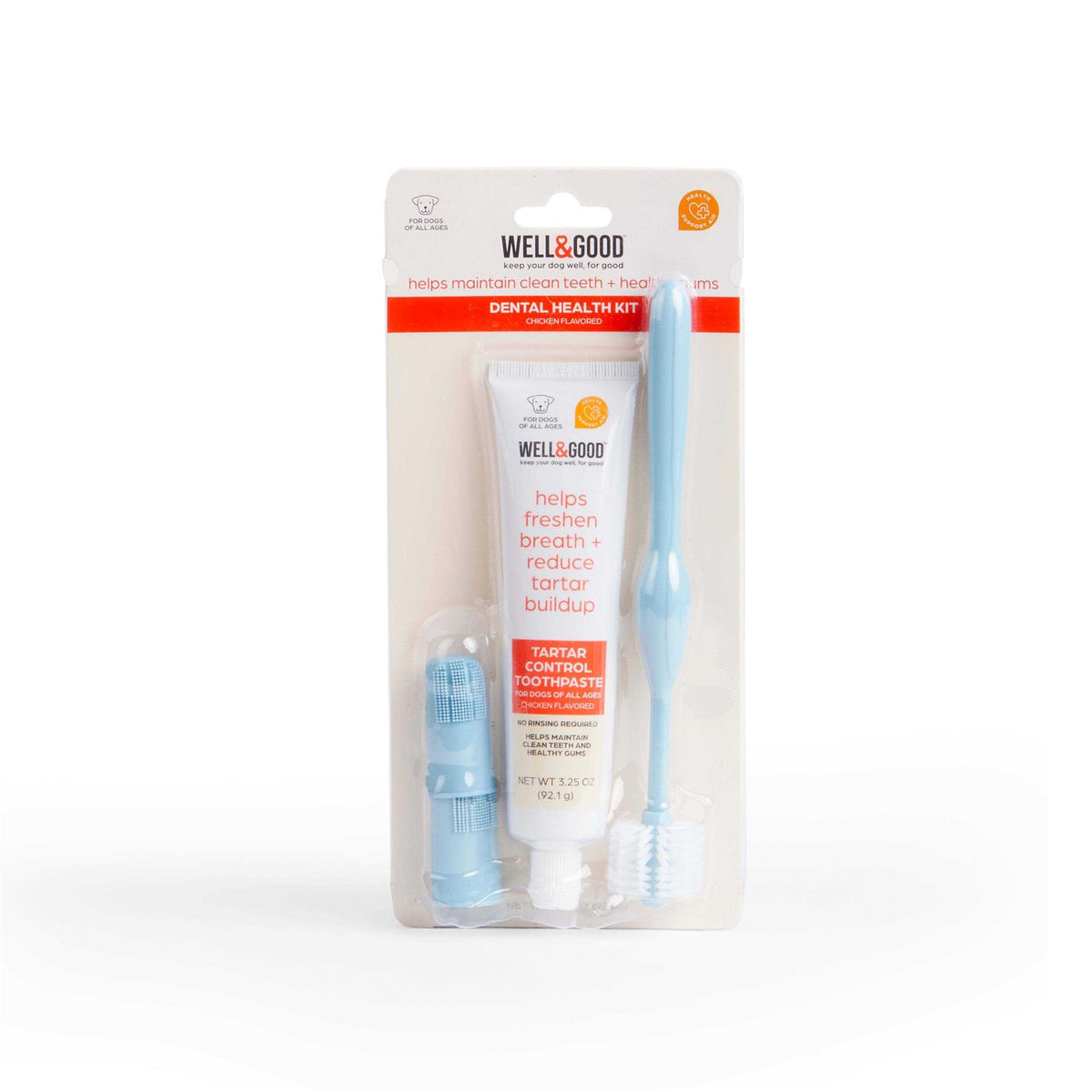 Chicken-Flavored Toothpaste Dental Health Kit for Dogs J818852