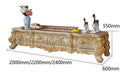 Solid Wood Oak TV Cabinet T889486