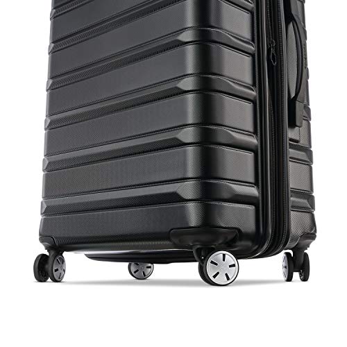 Midnight Black 2-Piece Hardside Expandable Luggage Set R52603