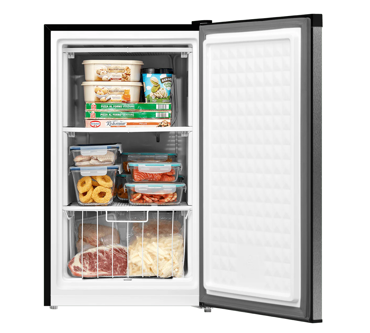 3.0 Cu ft Upright Freezer White N1775