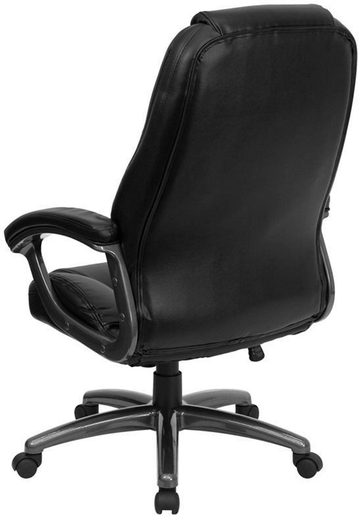 Black Contemporary Adjustable Height Swivel Executive Chair D48985