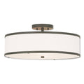 Bronze 3 Light Ceiling Mount I7465