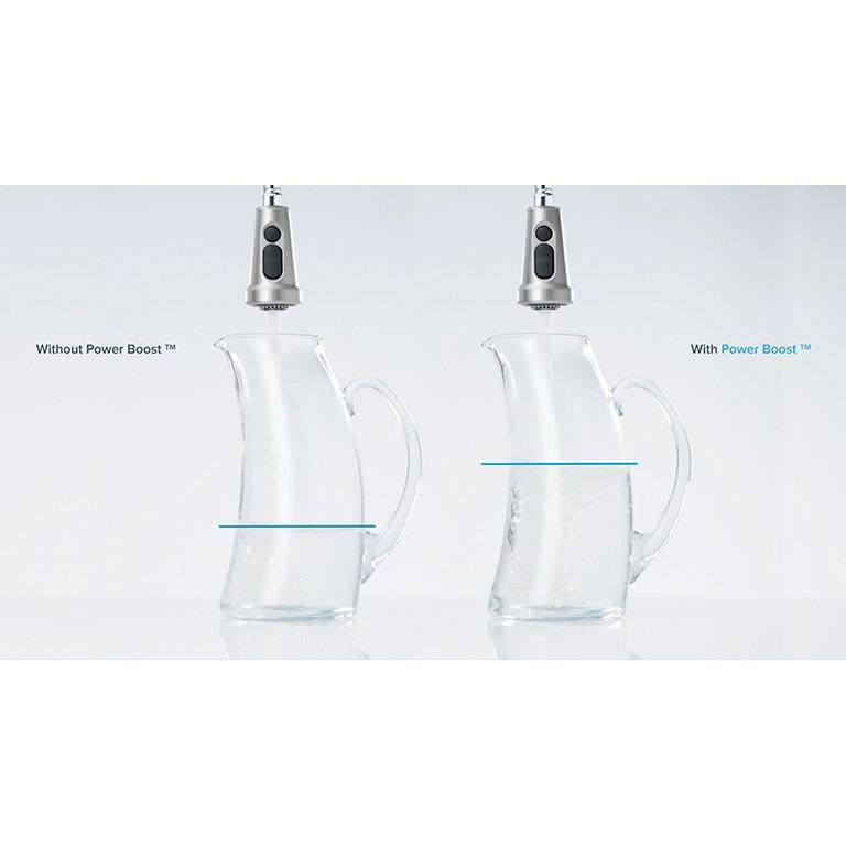 Spot Resist Stainless High Arc Pulldown Kitchen Faucet M422951