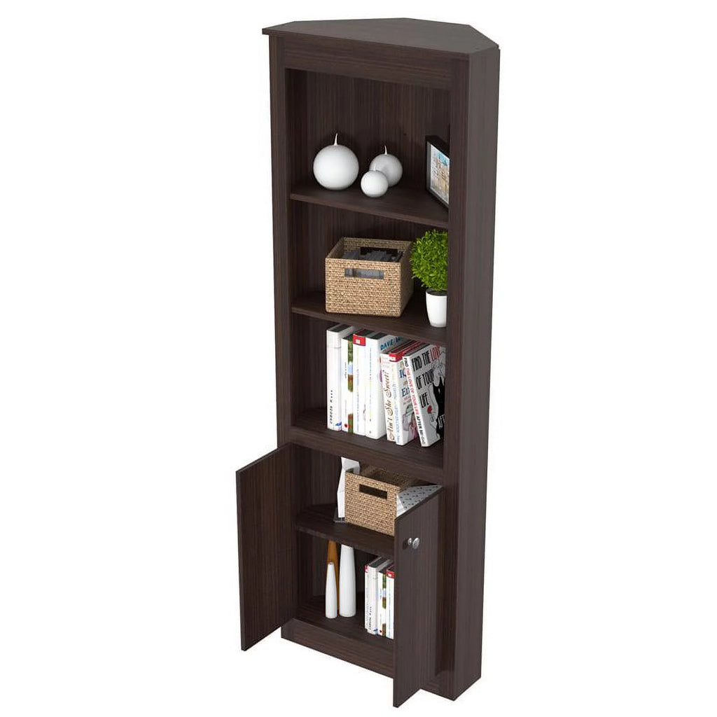 L-Shaped Computer Desk & Corner Bookcase T70933