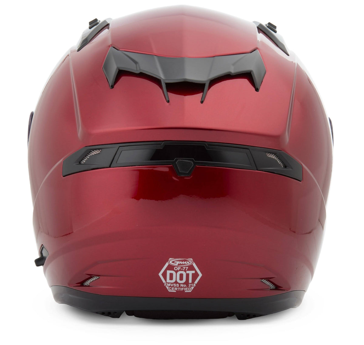 Open-Face Helmet Candy Red N54561