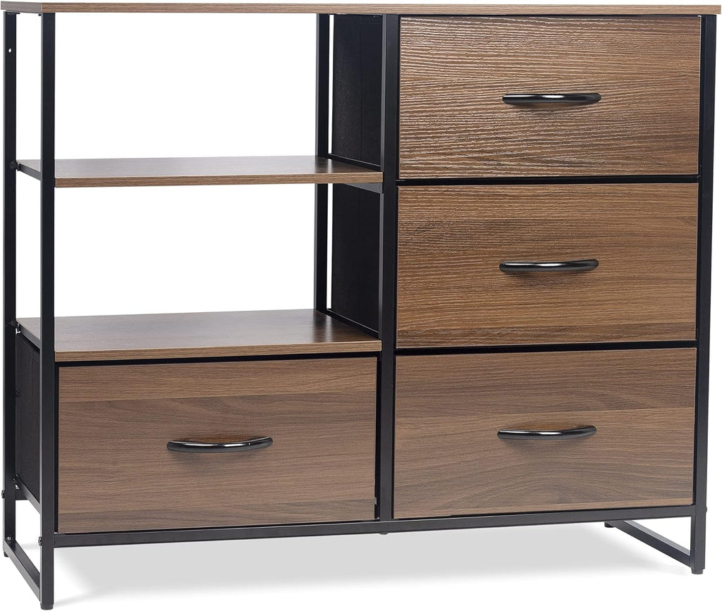 8 Drawer Dresser with Fabric Bins I78099