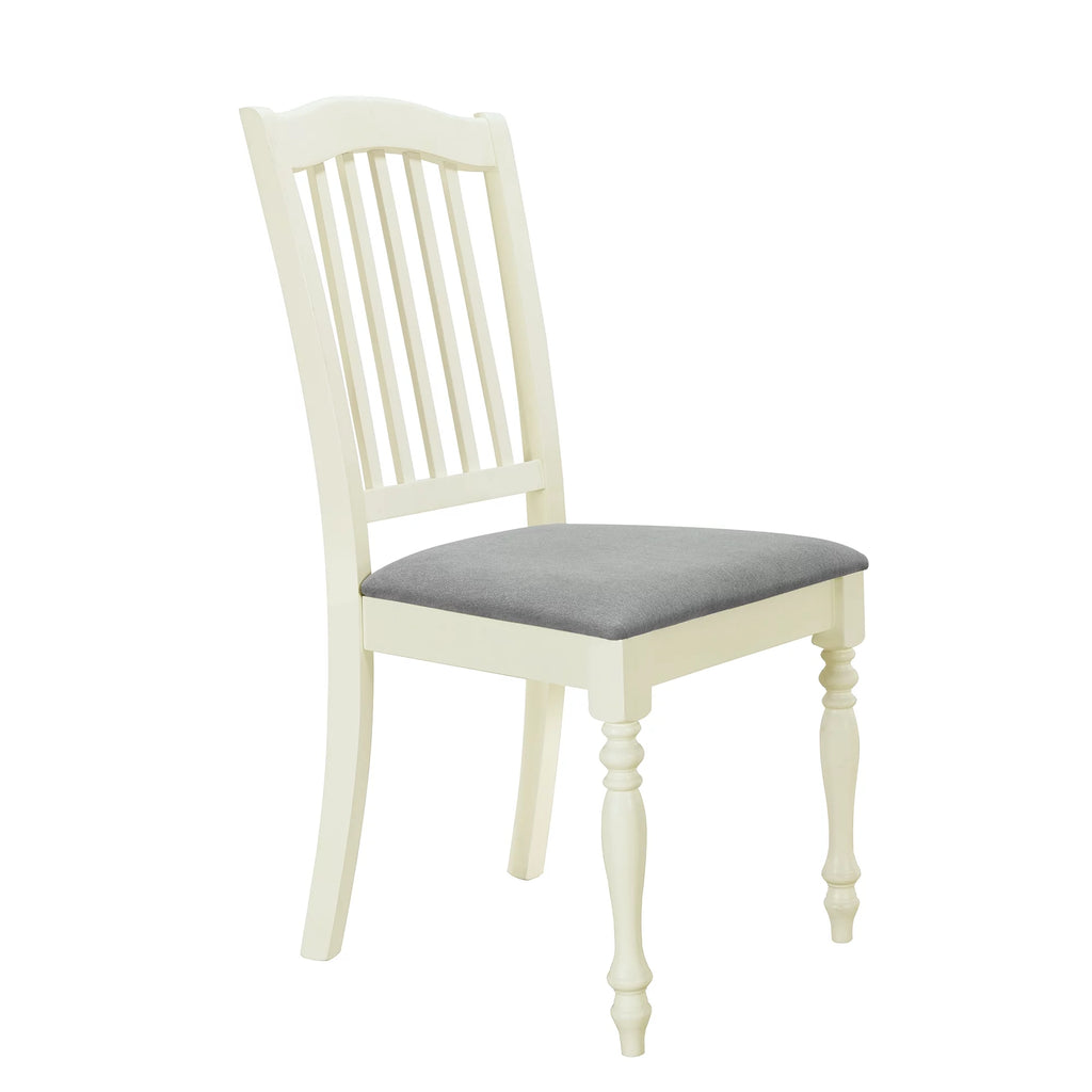 Extendable Dining Table Set with Butterfly Leaf and Upholstered Chairs H2920