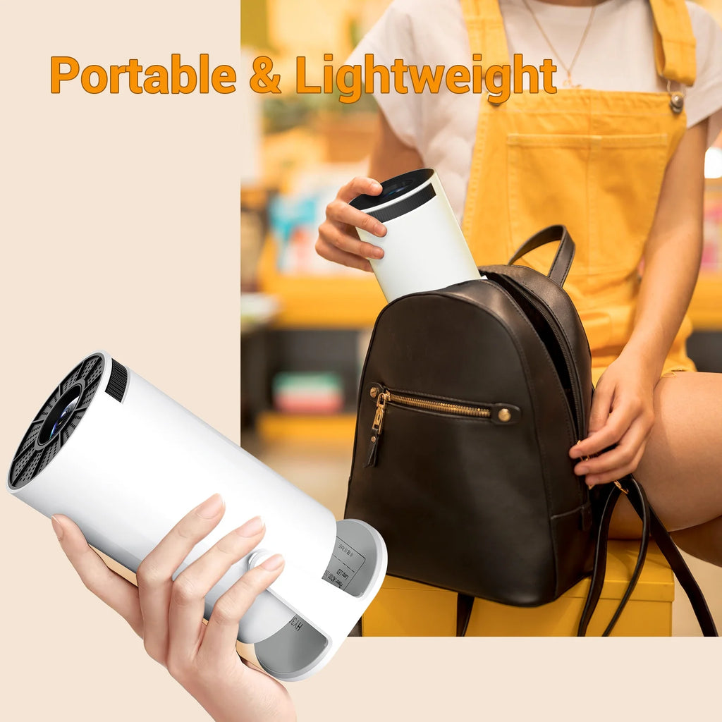 Android 11.0 Mini Portable Projector with WiFi and Bluetooth Z464