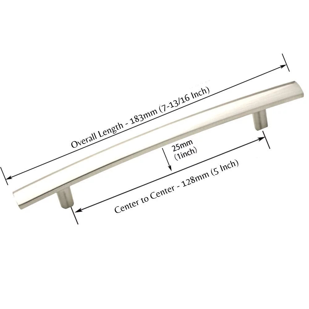 10 Pack Modern Curved Arch Handle Pull B45221
