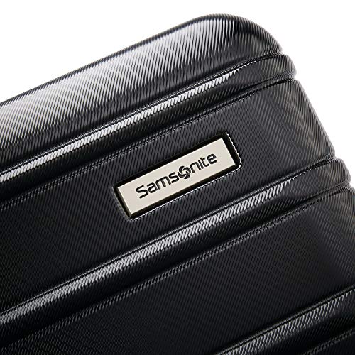 Midnight Black 2-Piece Hardside Expandable Luggage Set R52603
