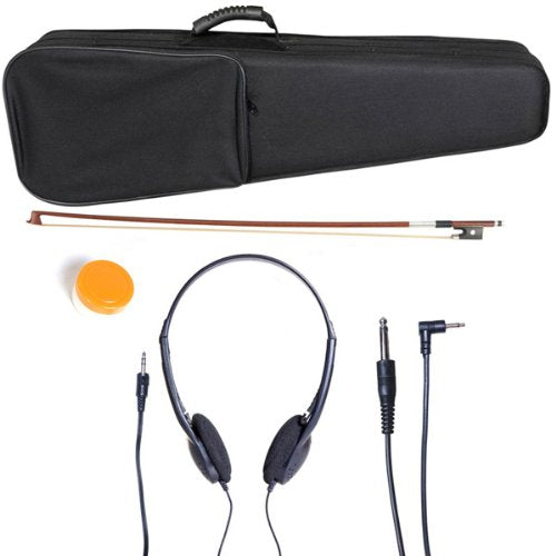 Solid Wood Electric Violin with Ebony Fittings V372243