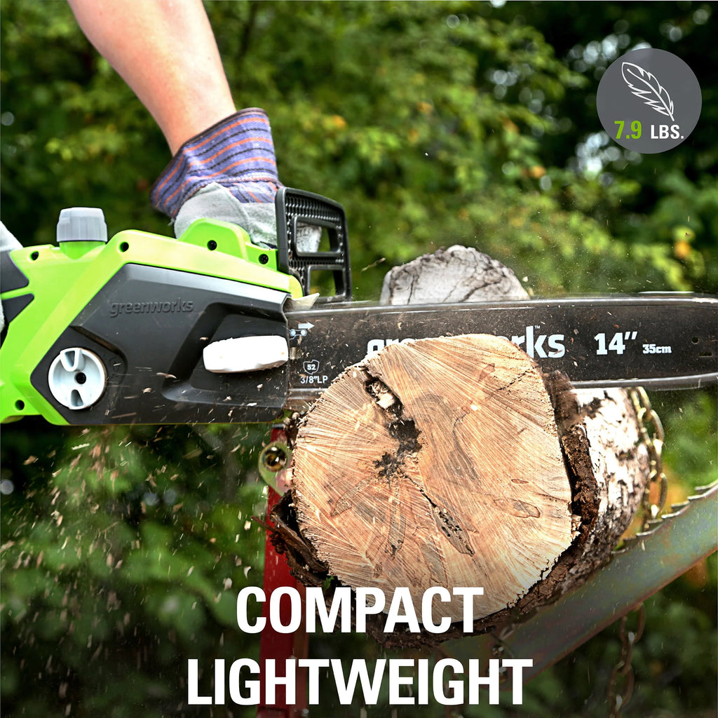 14 Corded Electric 10.5 Amp Chainsaw Q211114