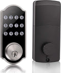 Satin Nickel Keypad Deadbolt D149